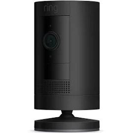 Ring 1080p Wireless Stick Up Cam Battery Security Camera - Black