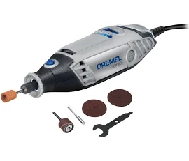 Dremel 3000 Multifunktionswerkzeug 130 W, Set Mit 5 Zubehörteilen, Variable Drehzahl 10.000 33.000 U/Min zum Schneiden,