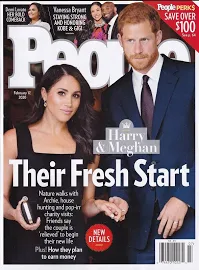 People Magazine Harry & Meghan: Their Fresh Start February 17 2020