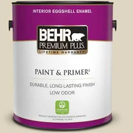 1 gal. Home Decorators Collection #HDC-NT-15 Rococo Beige Eggshell Enamel Low Odor Interior Paint & Primer