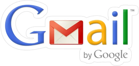 Old Gmail By Google! Logo 2010-2023 Microsoft Sticker