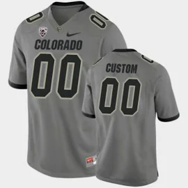 decomerchant Men's Colorado Buffaloes Custom Jersey NCAA College Football Alternate Game Gray