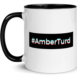 Amber Turd Mug | JD vs Amber Heard Trial | Perfect Johnny Depp Mug For True Johnny Fans | TikTok Mug | Team Johnny | Justice For Johnny