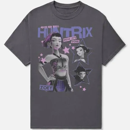 KPop Demon Hunters Zoey How It's Done Graphic T-Shirt