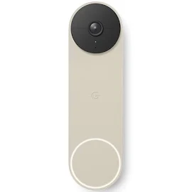Google - Nest Doorbell Battery - Linen