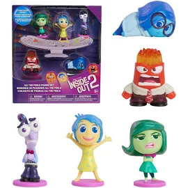 Disney and Pixar Inside Out 2 All The Feels Figure Set, Kids Toys for Ages 3 Up