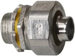 Cooper Crouse-Hinds 1/2" Non Insulated Stl Straight Connector LT5 LT50