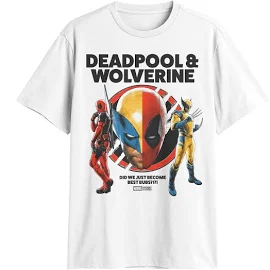 Marvel Deadpool 3 Wolverine Best Bubs Split Decison T-Shirt