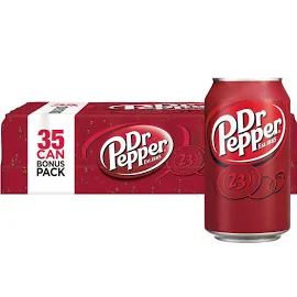 Dr Pepper, 12 fl oz cans, 35 pack