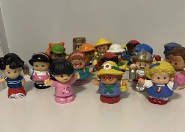 Fisher Price Little People Lot Of 18 Figures