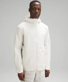 Lululemon Training Warp Light Packable Jacket - White - Size Large Swift Fabric