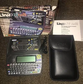 Lingo 10 Talk Electronic Talking Translator Ten Language Tr-9903