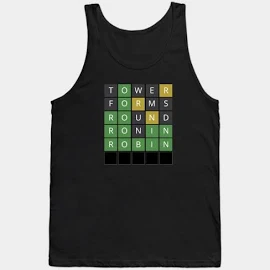 The Word Game - Wordle Tank Top | Wordle