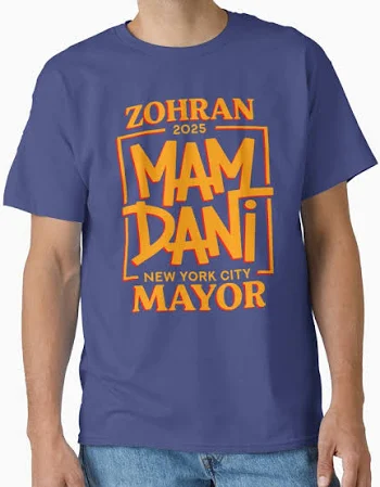 Nyc Mayor Zohran Mamdani 2025 Election Winner Vote Classic T-Shirt