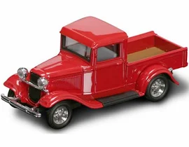 1934 Ford Pickup Truck Red - Yatming 94232 - 1/43 Scale Diecast Model Toy Car