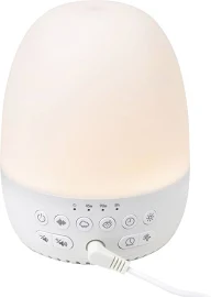 Yogasleep Light-to-Rise Sound Machine, Night Light & Sleep Trainer - White