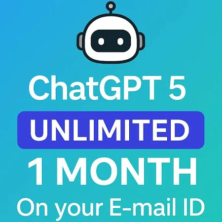 ChatGPT 5 Unlimited | 1 Month Access | Delivered to Your Email ID