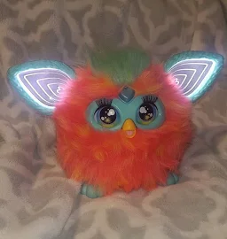 Furby Coral 15 Interactive Plush Toy Hasbro Talks Sings Lights Up 2023