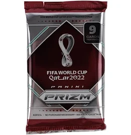 2022 Panini Prizm FIFA World Cup Soccer Breakaway Pack