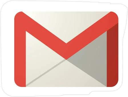 Logo De Gmail Sticker - Redbubble