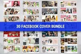 Facebook Cover Templates, Facebook Cover Template for Photographers, Photography Marketing, Facebook Banner, Photoshop Templates