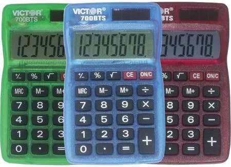 Victor Technology Pocket Calculator 700bts