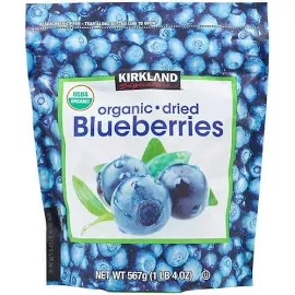 Kirkland Organic Dried Blueberries - 20 oz pouch