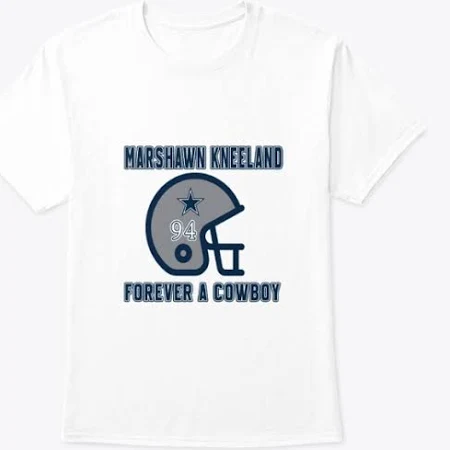 Forever Cowboys 94 Marshawn Kneeland Classic Crew Neck T-Shirt