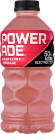 Power Ade Sports Drink, Strawberry Lemonade - 28 fl oz