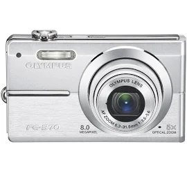 Olympus Fe-370 8.0mp Digital Camera - Silver #1814