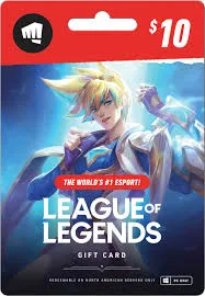 League of Legends Game Card