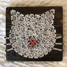 Cat String Art