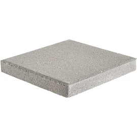 Stepping Stones Pewter Concrete Step Stone, 12" x 12"