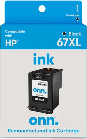 Onn. 67XL HP High-Yield Ink Cartridge