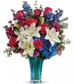 Flowers - Blue Raspberry Bouquet - Regular