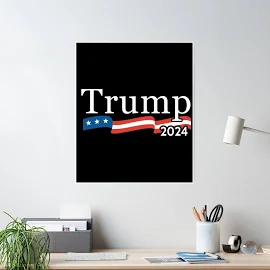 Trump 2024 For President donald trump Poster