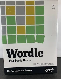 Wordle The Party Game For 2-4 Players, Official Wordle Board Game