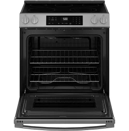 GE 30" Slide-In Electric Range Stainless Steel GRS500PVSS