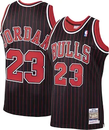 Mitchell & Ness Authentic Michael Jordan Chicago Bulls NBA 1995-96 Jersey, Black / Medium
