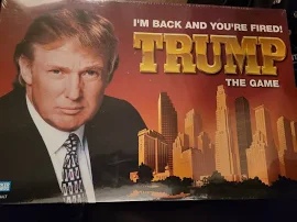 TRUMP the Game 2004 Parker Brothers Edition Board Game Donald Trump SEALED