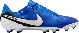 Nike Tiempo Legend 10 Academy FG Soccer Cleats, M6.5/W8, Blue/White