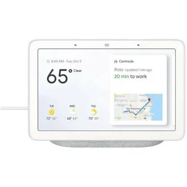 Google Nest Hub Smart Display with Google Assistant - Chalk (ga00550)