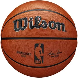 Wilson NBA Authentic Outdoor Basketball - Brown