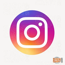 Instagram logo, Instagram, Insta, Digital file, Pdf, Png, SVG, EPS Instagram digital file, Sticker making, Cricut, Silhouette, DTF, Files,