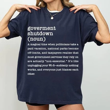 Government Shutdown Definition T-Shirt