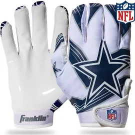 Franklin Sports Dallas Cowboys Youth NFL Football Receiver Gloves