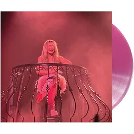 Sabrina Carpenter Feather Vinyl 7in Glitter | Color: Pink | Size: Os | Lanadelstan's Closet