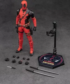 Zd Toy Deadpool & Wolverine Action Figure Toy Model Collection 1:10 7"