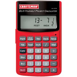 Craftsman Do It Yourself Project Calculator