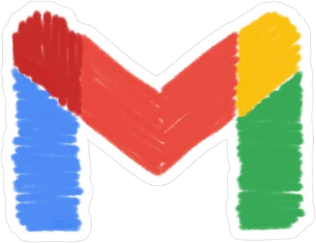 Gmail Pencil Icon Drawing Pencil Sticker